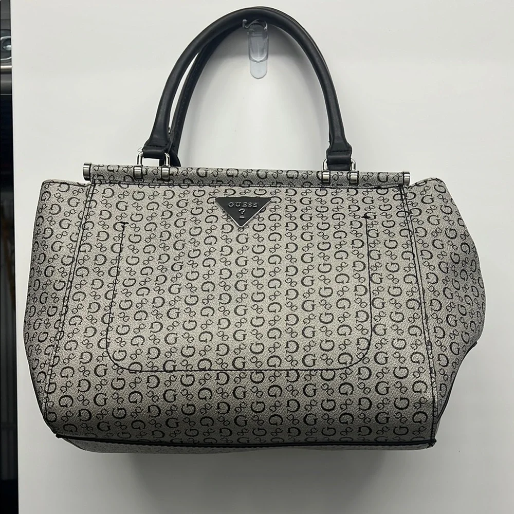 Guess Black and Gray Women's Handbag